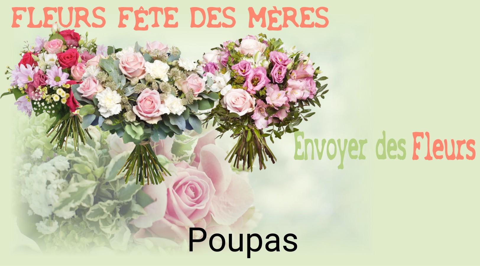 Bouquet de Fête des Mères livré à Poupas